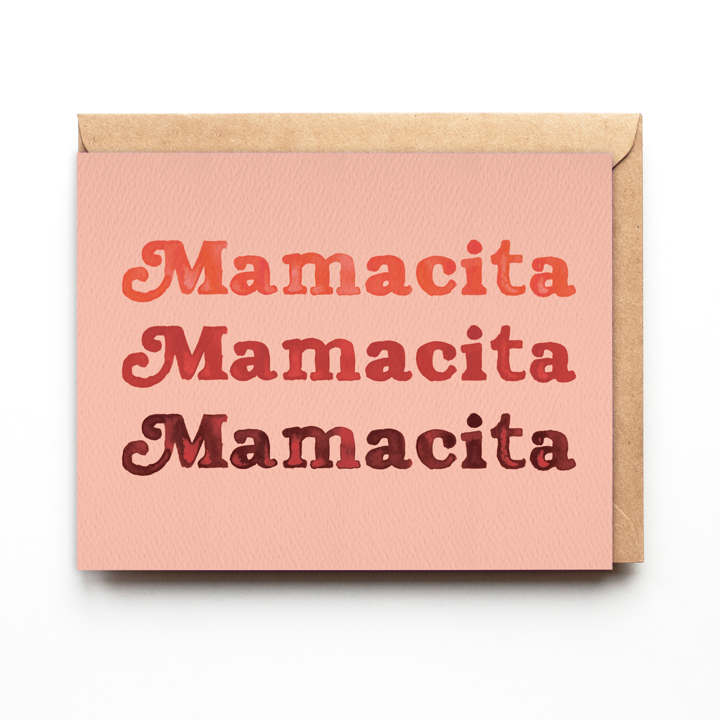 Daydream Prints - Mamacita Card | Cool New Mom Card | Retro Cali Vibes