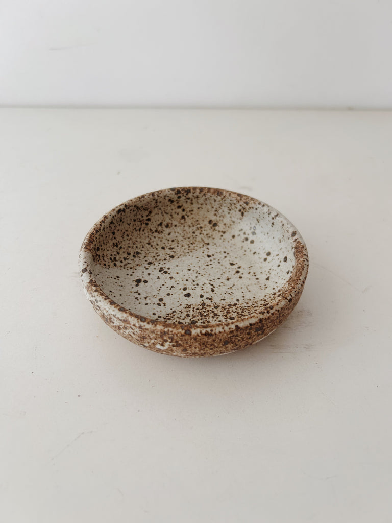 Colleen Hennessey - Condiment Bowl, Speckled / Grey, A