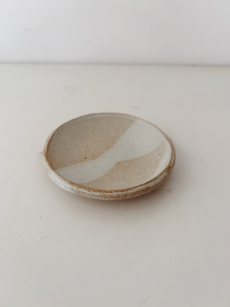 Colleen Hennessey - Tapas Plate, Matte Pale Grey, D