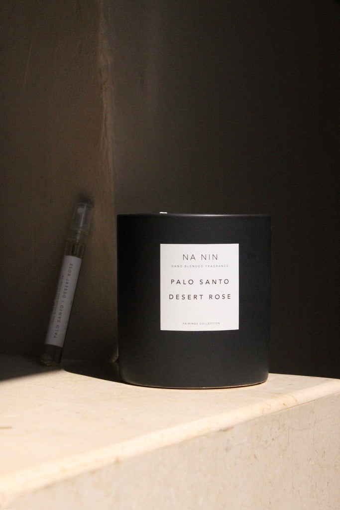 Na Nin - Palo Santo & Desert Rose Candle / 5oz