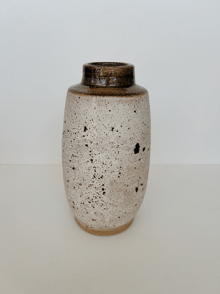 Off Kilter Ceramics- Speckled Vase, Tall