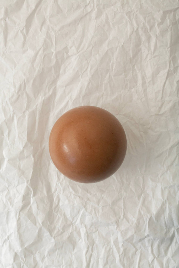 SUMMER SOLACE TALLOW- Desert Rose Red Clay Sphere Soap- 3.5 oz