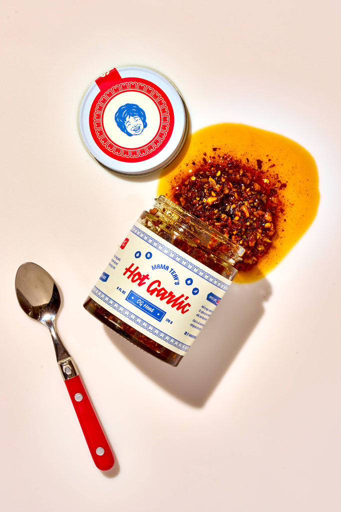 Mama Teav's - Hot Garlic Chili Crisp - ORIGINAL (OG) - All Natural
