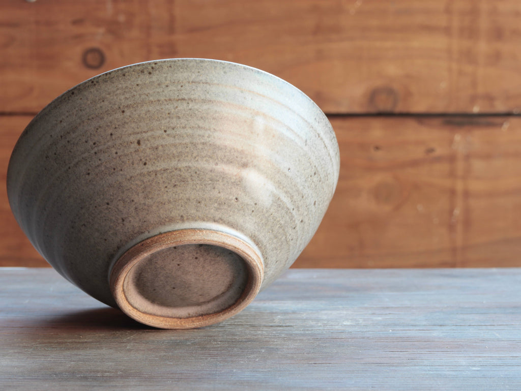 Matt Fishman Pottery - Soup Bowl in Matte Grey Glaze