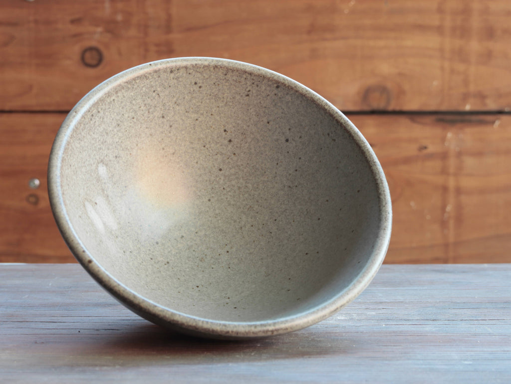 Matt Fishman Pottery - Soup Bowl in Matte Grey Glaze