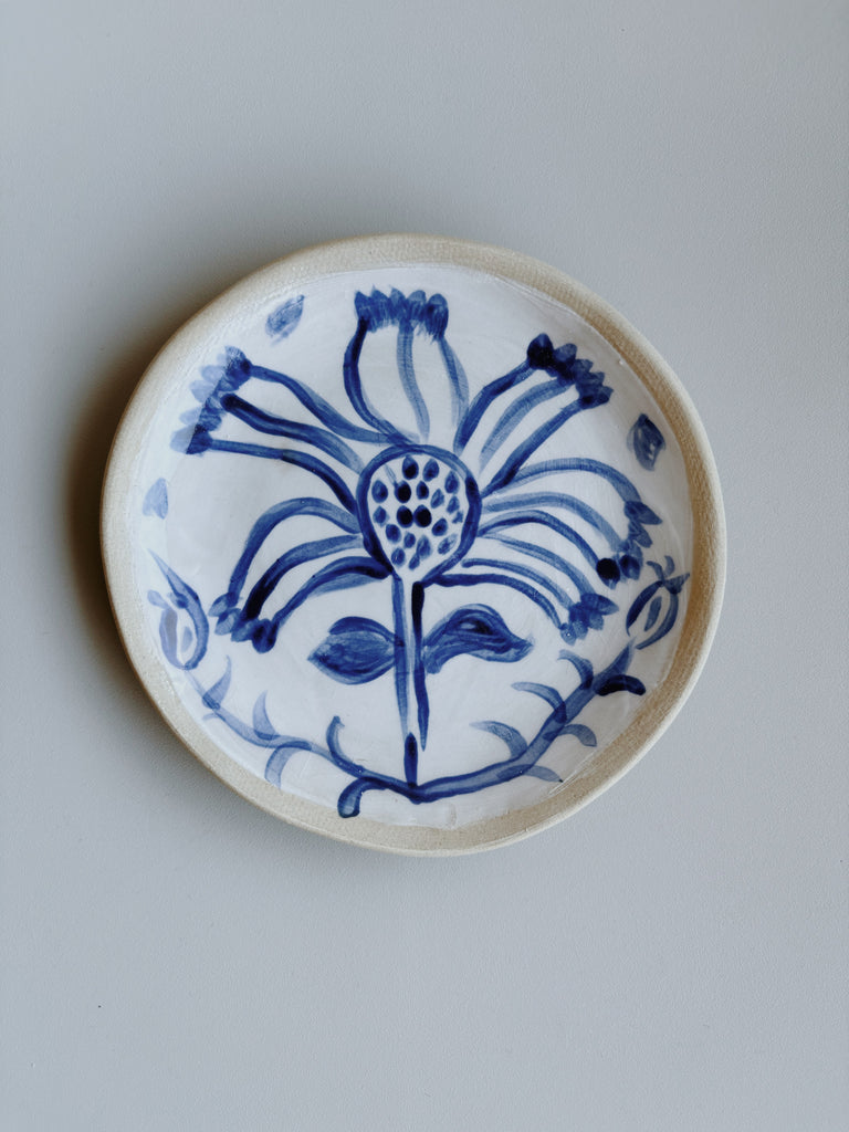 Elena Kaloyanova- Flower Plate