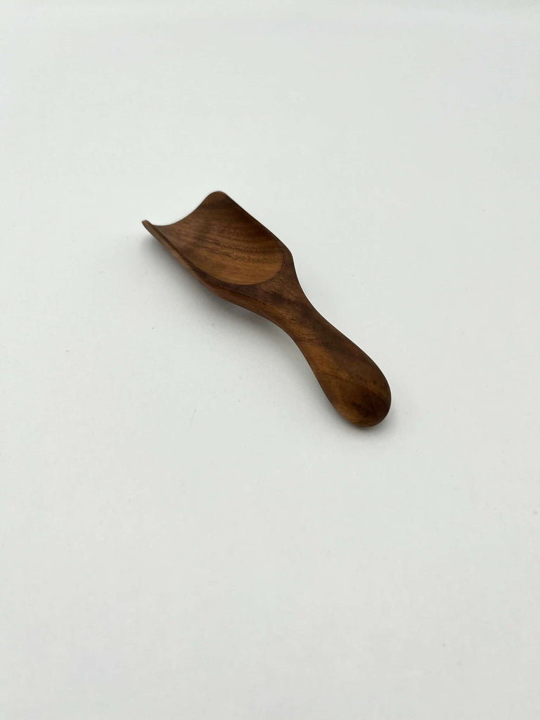 JBrody & Co. - 5" Small Walnut Wood Scoop