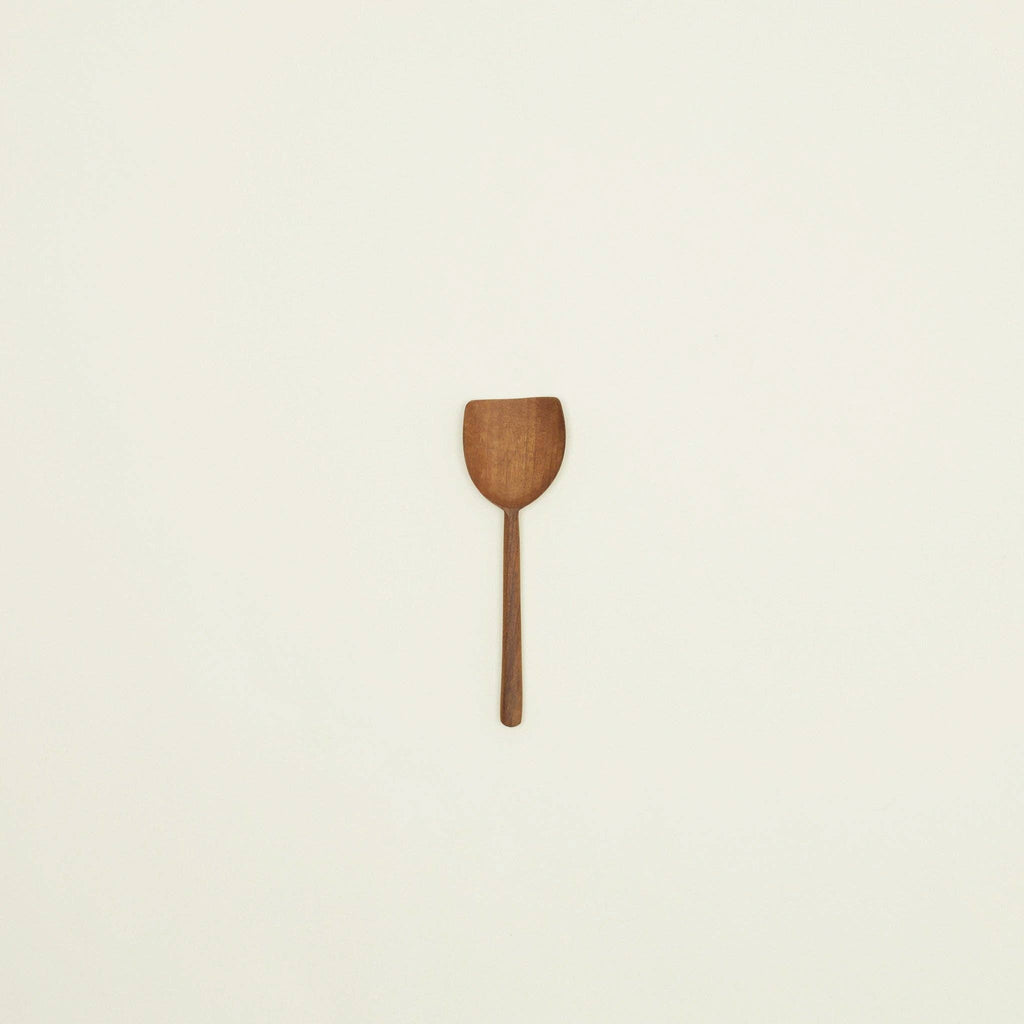 Hawkins New York - HAND CARVED WALNUT SPOON - SCOOP