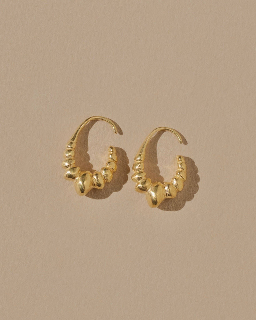 Mountainside Jewelry - Parma Earrings: Gold