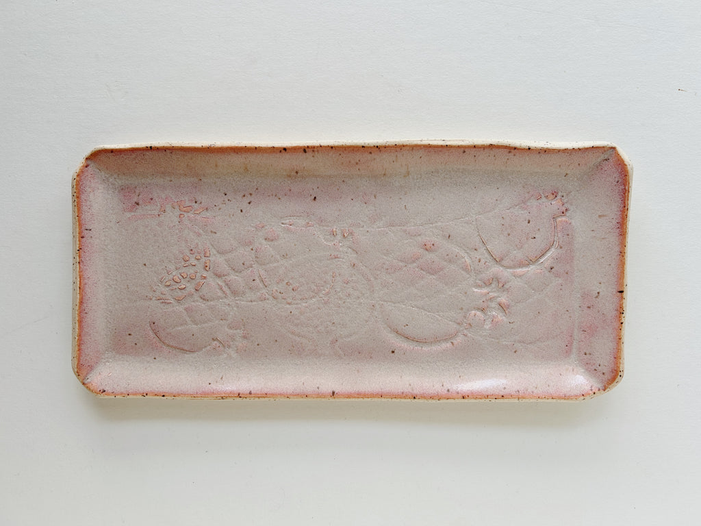 Elena Kaloyanova-Pomegranate rectangle tray