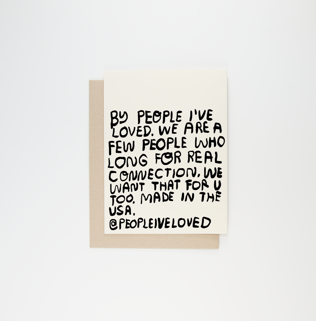 People I've Loved - Still Standing Card