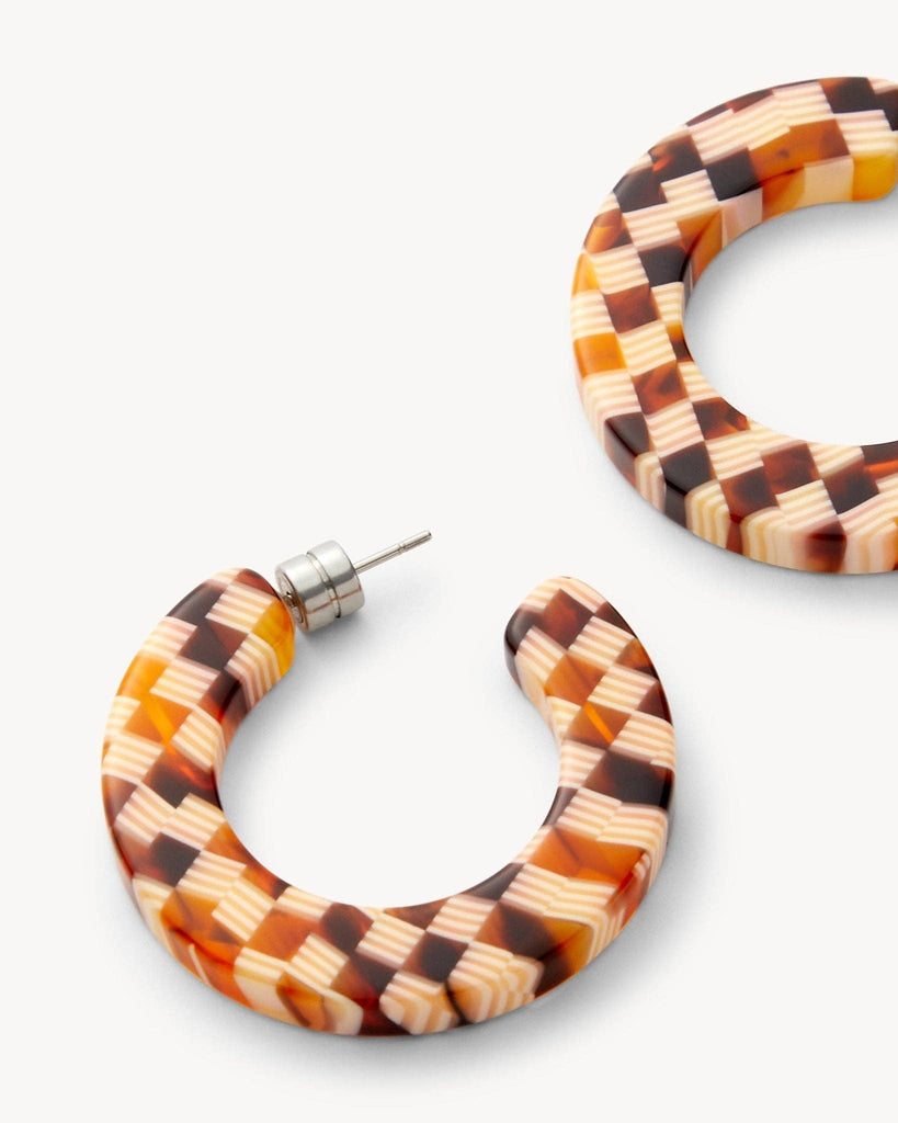 MACHETE - Kate Hoops in Tortoise Checker