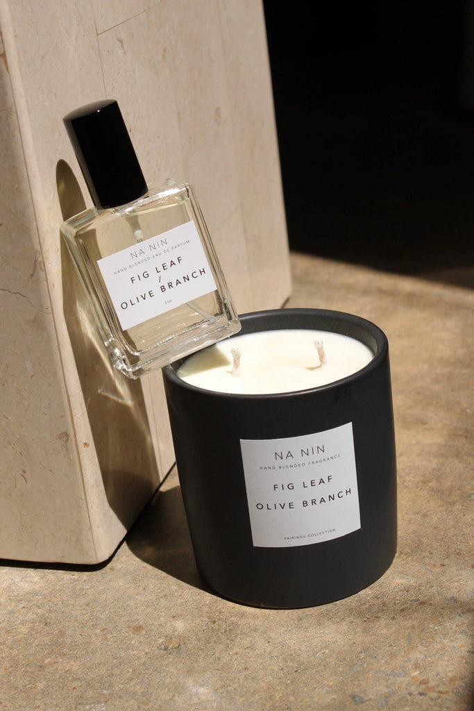 Na Nin - Fig Leaf & Olive Branch Candle / 5oz