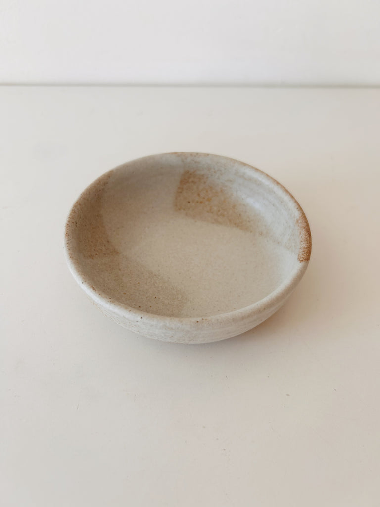 Colleen Hennessey - Condiment Bowl, Matte White/Grey, A