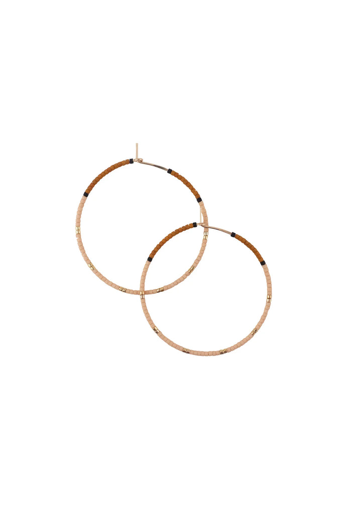 Abacus Row- Cerro Hoops, Pink Clay- large