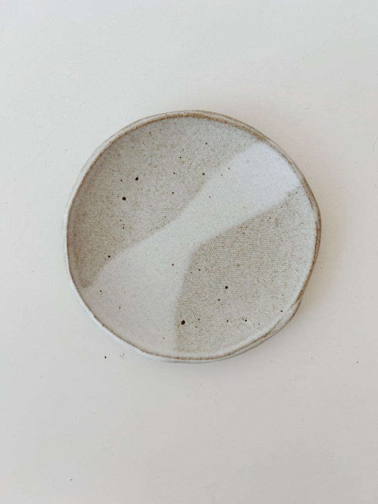 Colleen Hennessey - Tapas Plate, Matte Pale Grey, C