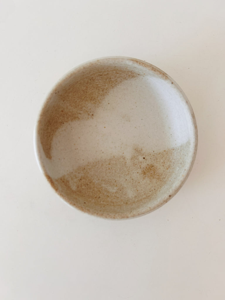 Colleen Hennessey - Condiment Bowl, Matte White/Grey, C