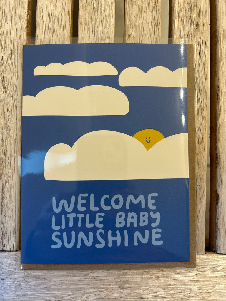 People I've Loved - Welcome Baby Sunshine Card