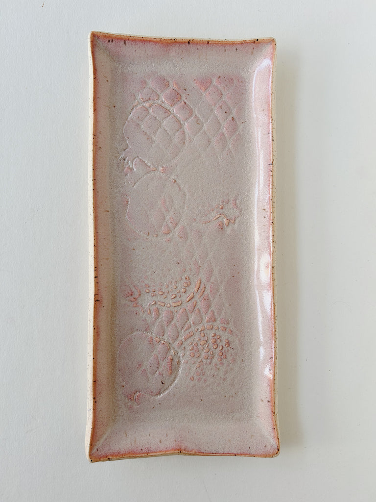 Elena Kaloyanova-Pomegranate rectangle tray