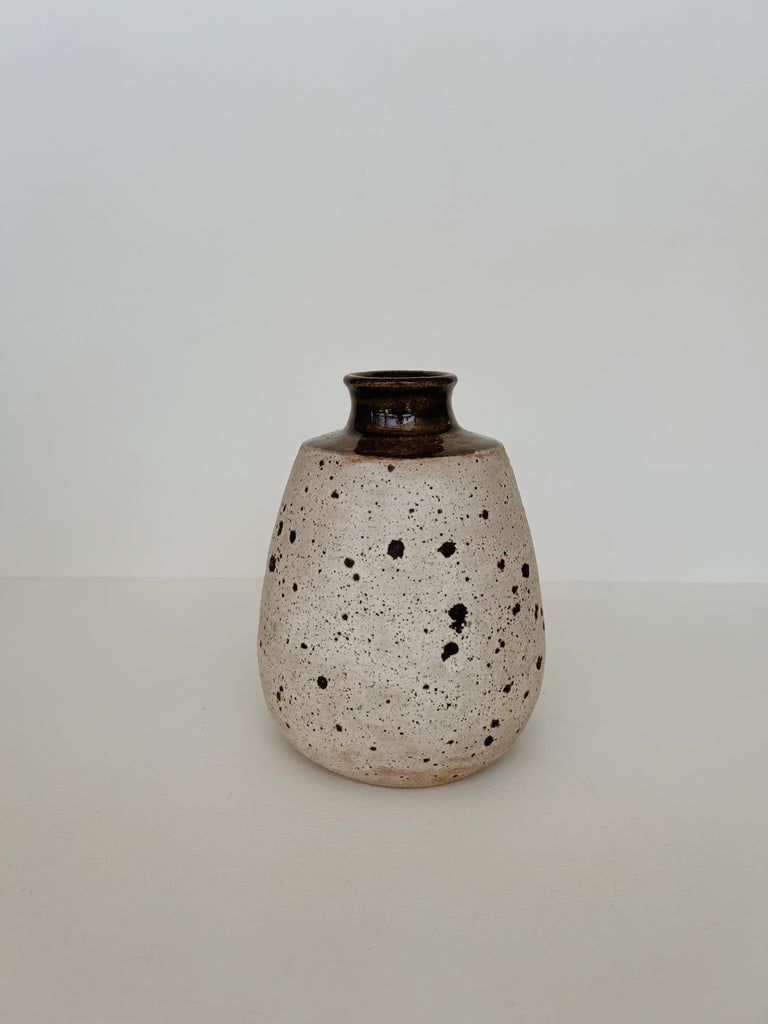 Off Kilter Ceramics- Speckled Vase, Short
