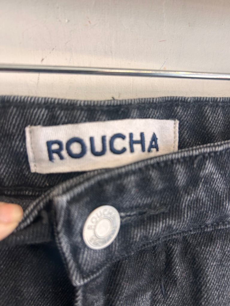 LOOP - Roucha Black Barrel Jeans (#220)