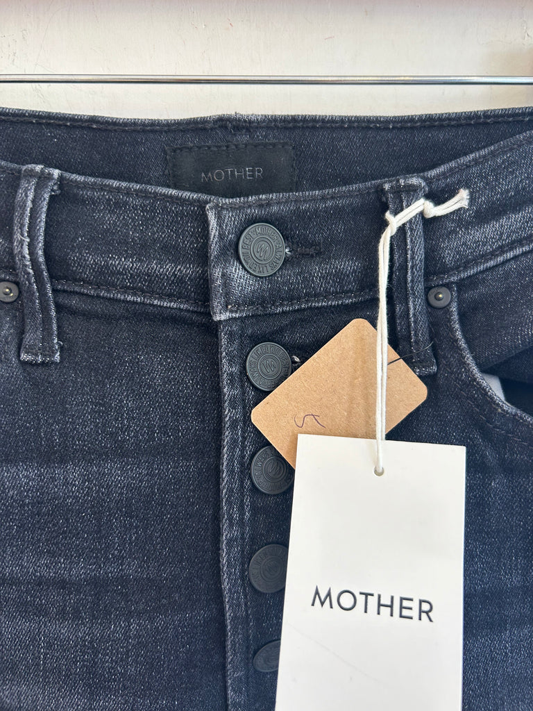 LOOP - Mother The Pixie Swooner Ankle Fray Jeans (#317)