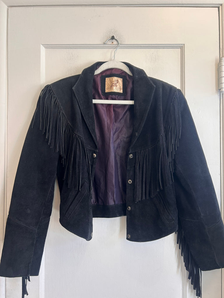 LOOP - Leather Fringe Jacket (#381)