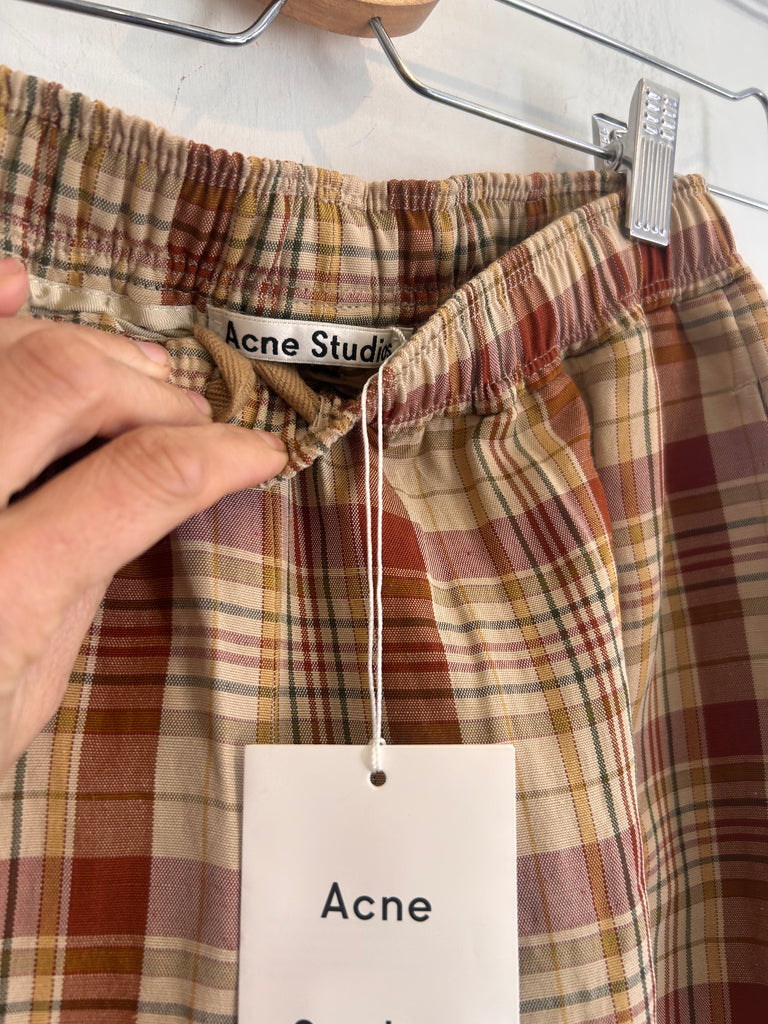 LOOP - Acne Studios Plaid Pants (#381)