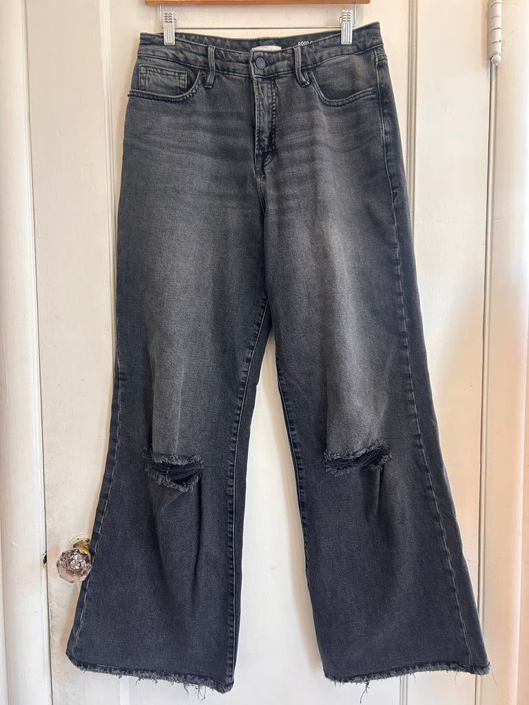 LOOP - Good American Mid-Rise Relaxed Jeans (#122)