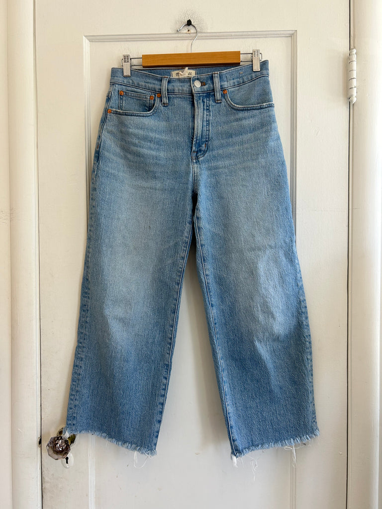 LOOP  - Madewell Perfect Vintage Wide Leg Crop Jean (#108)