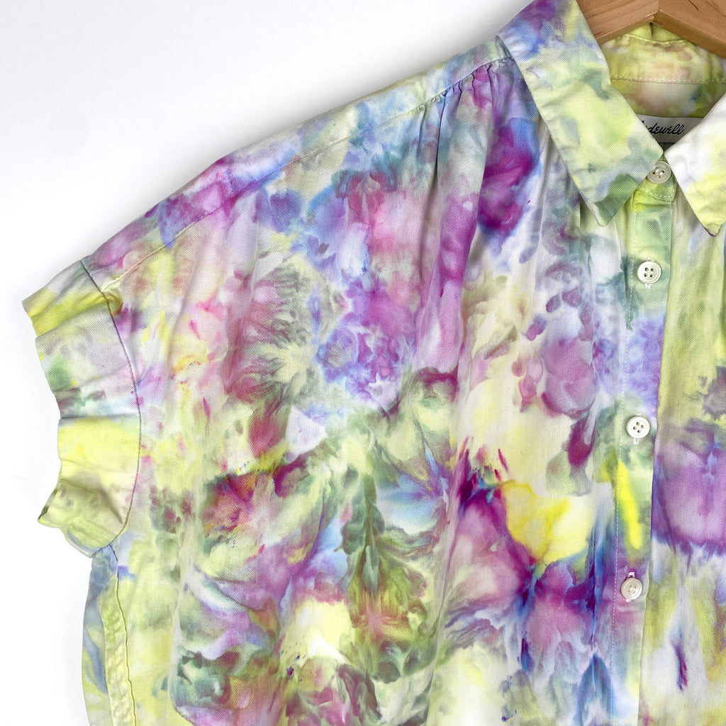 Hipcheck - Ice Dyed Blouse, Madewell