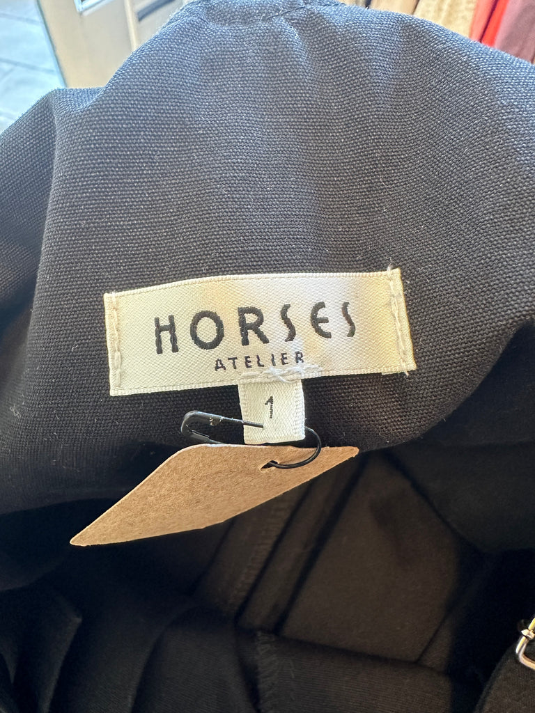 LOOP  - Horses Atelier Black Overalls (#325)