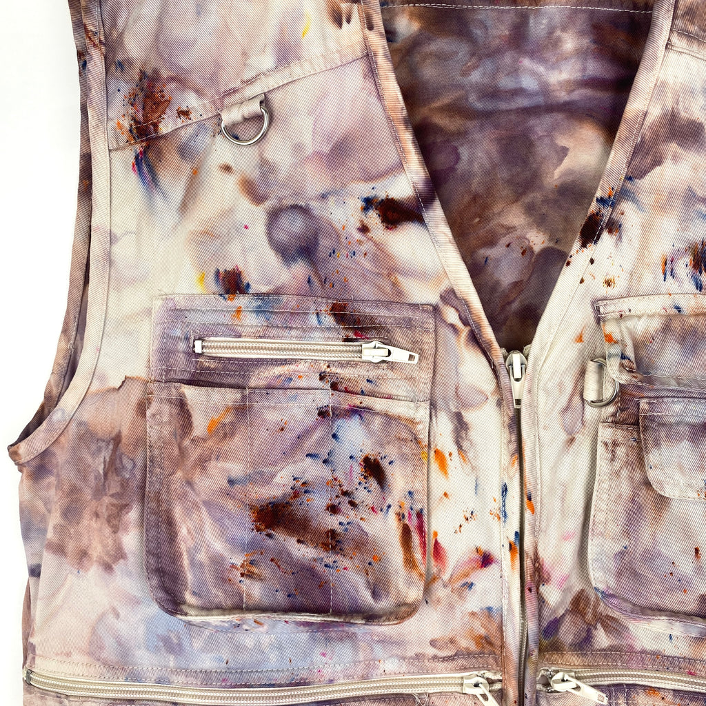 Hipcheck - Ice Dyed Utility Vest, Delicron