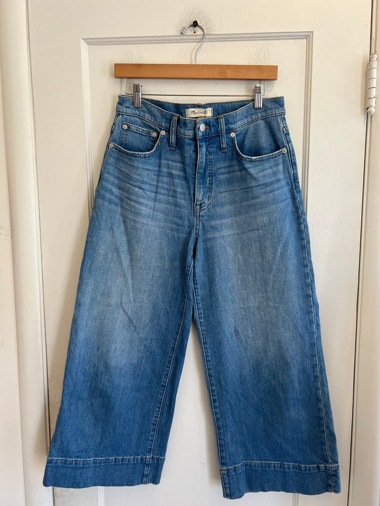 LOOP - Madewell Denim High Waisted Wide-leg Jeans (#1)