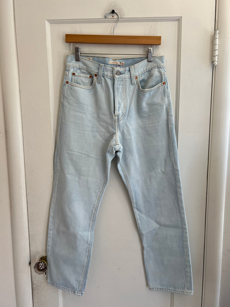 LOOP - Levi’s Wedgie Straight Light-wash Jeans (#44)