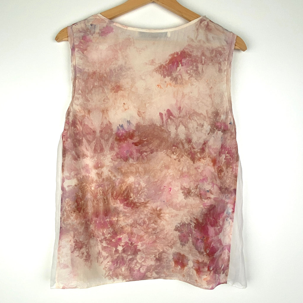 Hipcheck - Ice-Dyed Silk Tank, All Saints