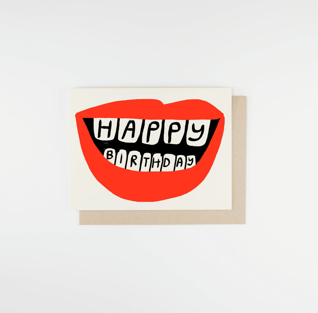 People I've Loved - Happy Birthday Lips Card