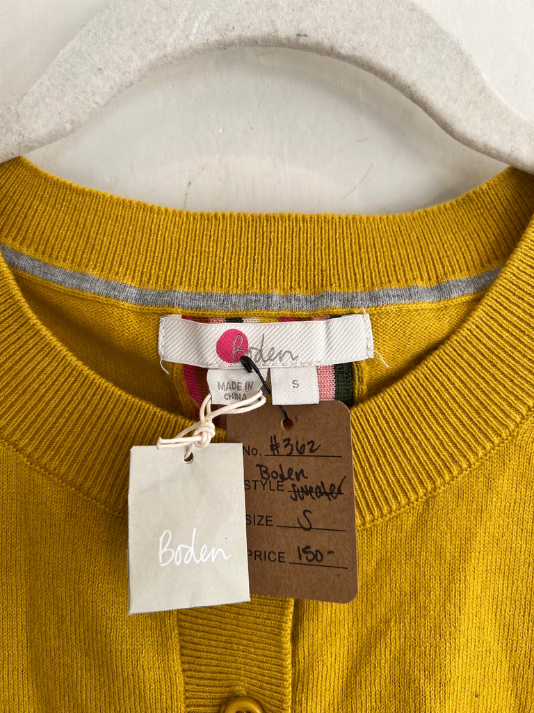 LOOP  -  Boden Yellow Sweater (#362)