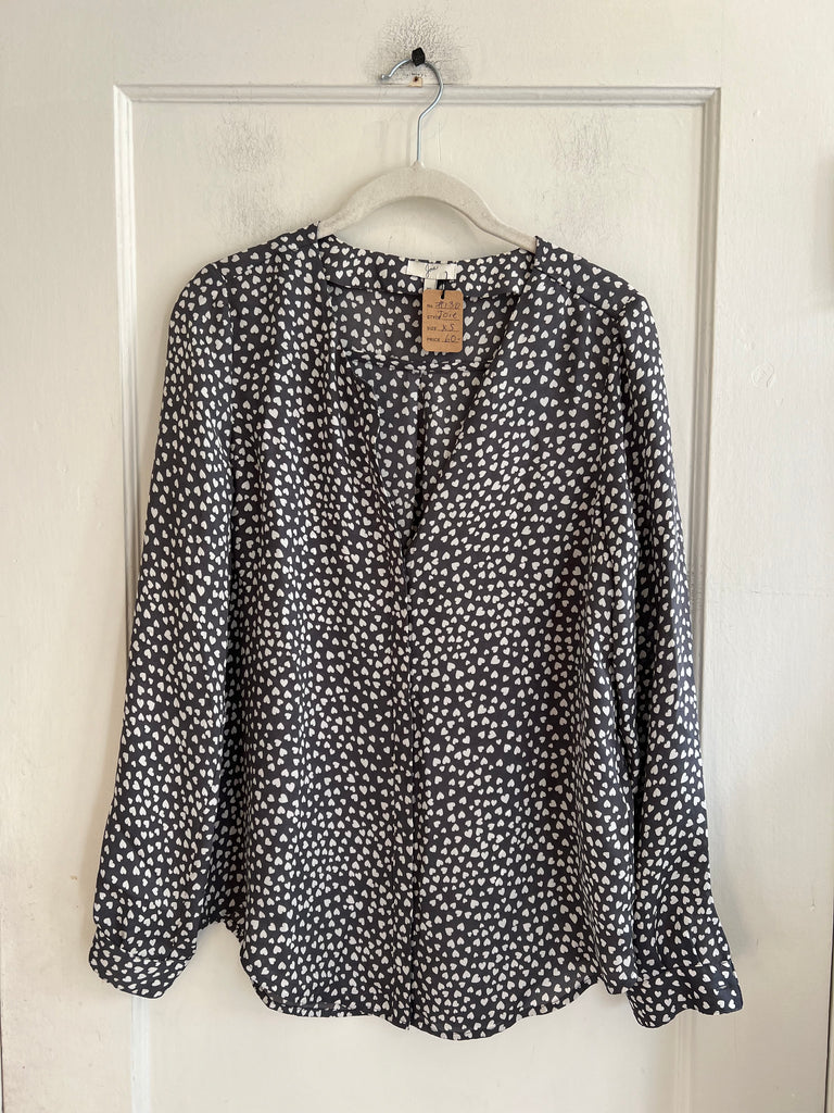 LOOP  -  Joie Hearts Blouse (#130)