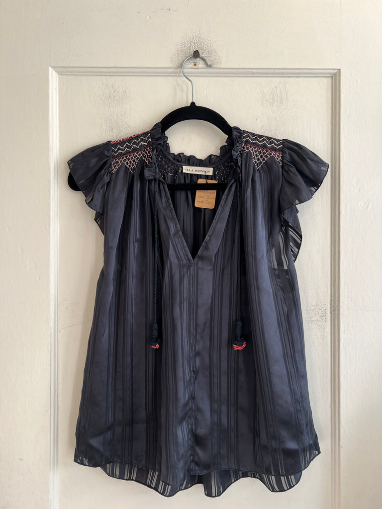 LOOP  -  Ulla Johnson Silk Blouse (#130)