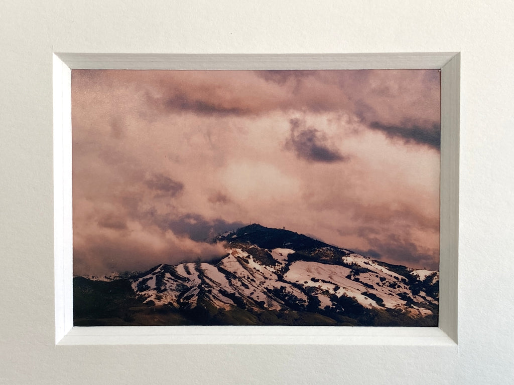 Alpen Glow, Mt. Diablo, Analoggd Tiny Print - 2.5 x 3.5