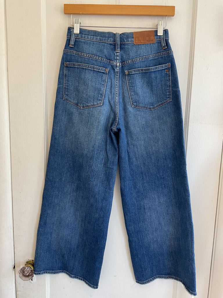 LOOP  -  Madewell Wide-Leg Crop Jean (#206)