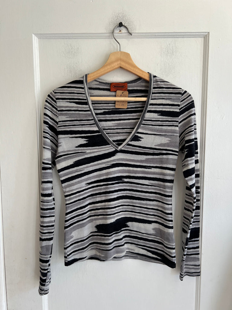 LOOP - Vintage Missoni Sweater Top (#382)