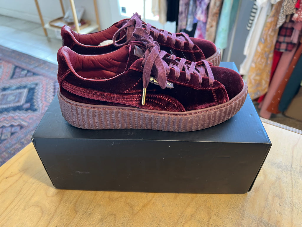 LOOP - Fenty Puma Red Velvet Sneakers (#348)