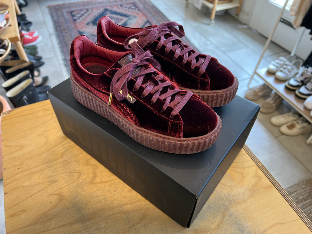 LOOP - Fenty Puma Red Velvet Sneakers (#348)