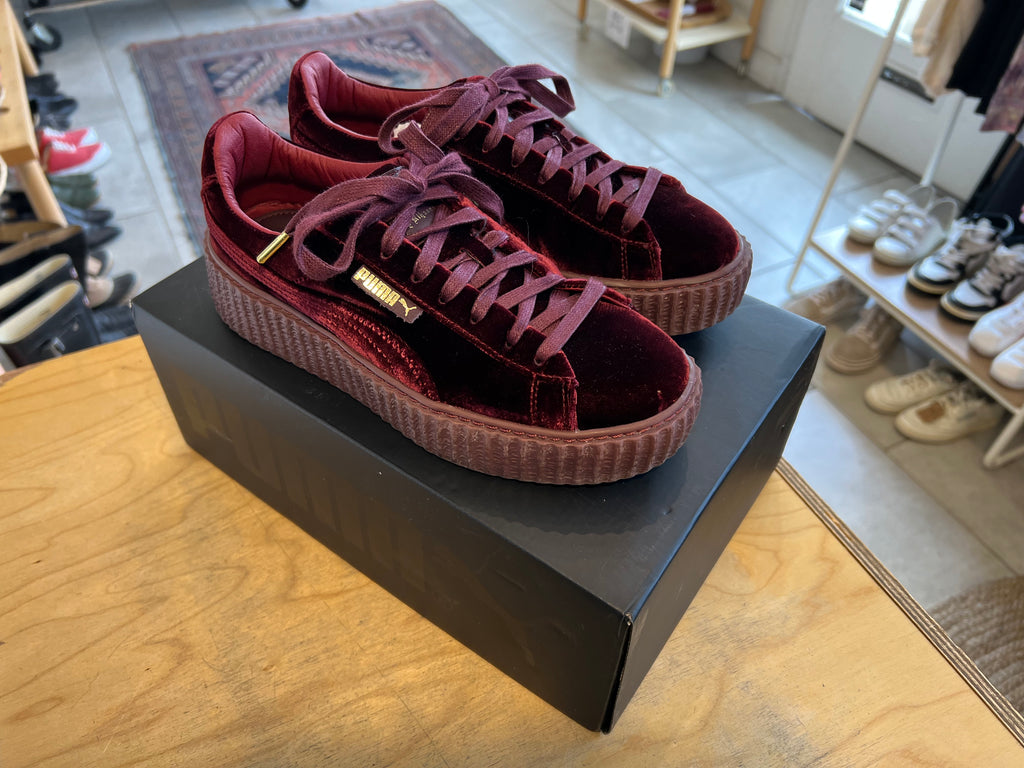 LOOP - Fenty Puma Red Velvet Sneakers (#348)