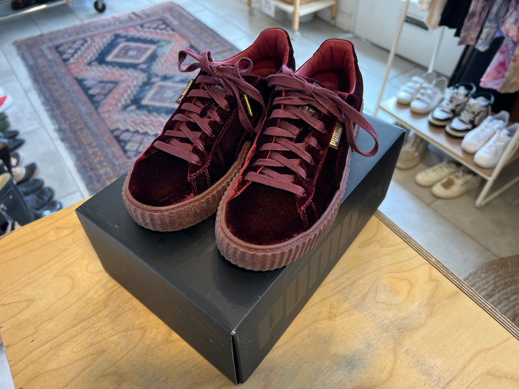 LOOP - Fenty Puma Red Velvet Sneakers (#348)