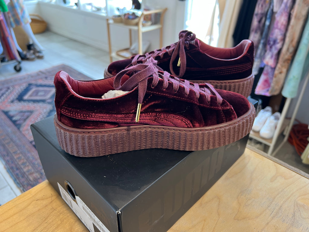 LOOP - Fenty Puma Red Velvet Sneakers (#348)