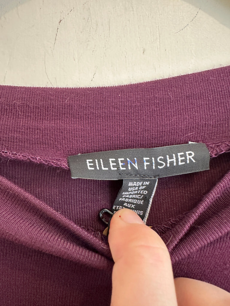 LOOP  -  Eileen Fisher Purple Dress (#323)