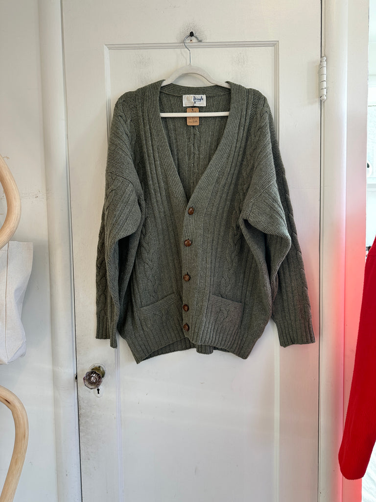 LOOP  -  Vintage Wool Cardigan (#272)